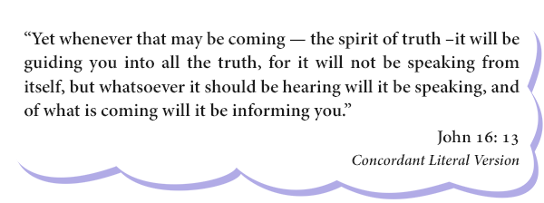 Where the Spirit of the Lord is - KEEPING THE FAITH through the UN-thinkable - Scripture John 16_13