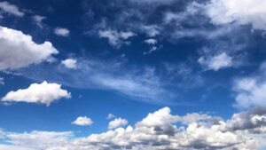 About Heaven's View Ministry - Testimonials - Blue Sky Puffy Clouds - COLORADO, USA