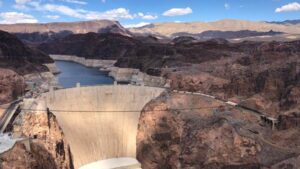 About Heaven's View Ministry - Testimonials - Hoover Dam on beautiful blue sky day, NEVADA, USA