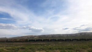 About Heaven's View Ministry - Testimonials - Oil Tanker Rail Road Cars through the Plains - WYOMING, USA