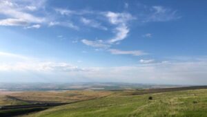 About Heaven's View Ministry - Testimonials - Wide Plains with Blue Sky and Clouds - OREGON, USA