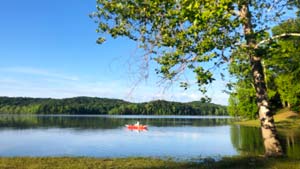 About Heaven's View Ministry - Healing Testimonials- BE HEALED TODAY - Kayak on lake at Wappapello Lake -Missouri - USA-Heavens View Ministry