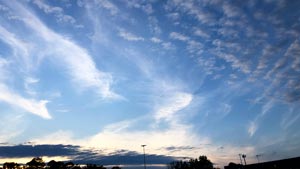 About Heaven's View Ministry - Healing Testimonials- BE HEALED TODAY - Wispies in the Blue Sky at Dusk - Poplar Bluff -Missouri - USA