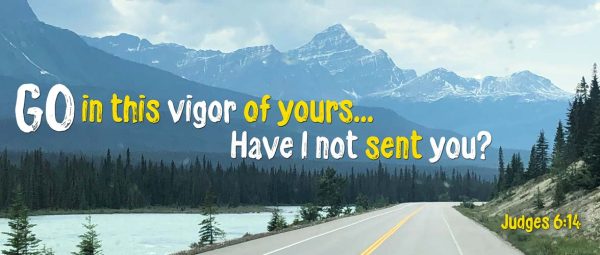 Judges 6:14 - Go! Am I not sending you? - Lake Road Trees, CANADA - SCRIPTURE INSPIRATIONS at Heaven's View Ministry - by Tamra Jean