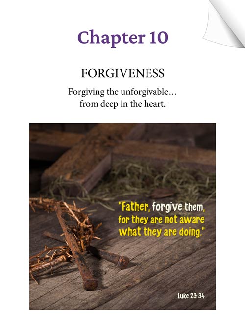 Chapter 10 (Audio) - FORGIVENESS - Forgiving the unforgivable... from deep in the heart - KEEPING THE FAITH through the UN-thinkable... by Tamra Jean - Heaven's View Ministry