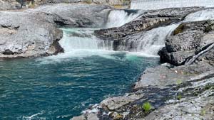 Heavens View Ministry - Divine Appointments - Spokane Falls - Wide Weir flowing into Pool in WASHINGTON - Where the Spirit of the Lord is.