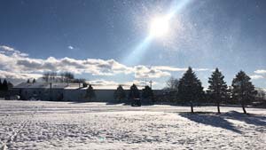 Heavens View Ministry - Divine Appointments - Snow Sun Clouds - JILMI Church - PENNSYLVANIA - Where the Spirit of the Lord is.