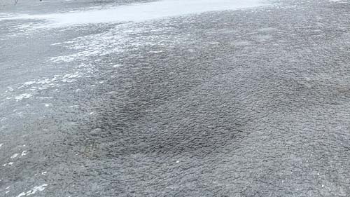 Heavens View Ministry - Divine Appointments - Winter Frozen River with Snow - MARYLAND - Where the Spirit of the Lord is.