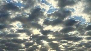 Heavens View Ministry - Divine Appointments - Sun Streaming Puffy Clouds, GEORGIA - Where the Spirit of the Lord is.