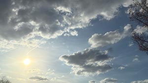 Heavens View Ministry - Divine Appointments - Yahweh Sun through Clouds - MISSISSIPPI - Where the Spirit of the Lord is.